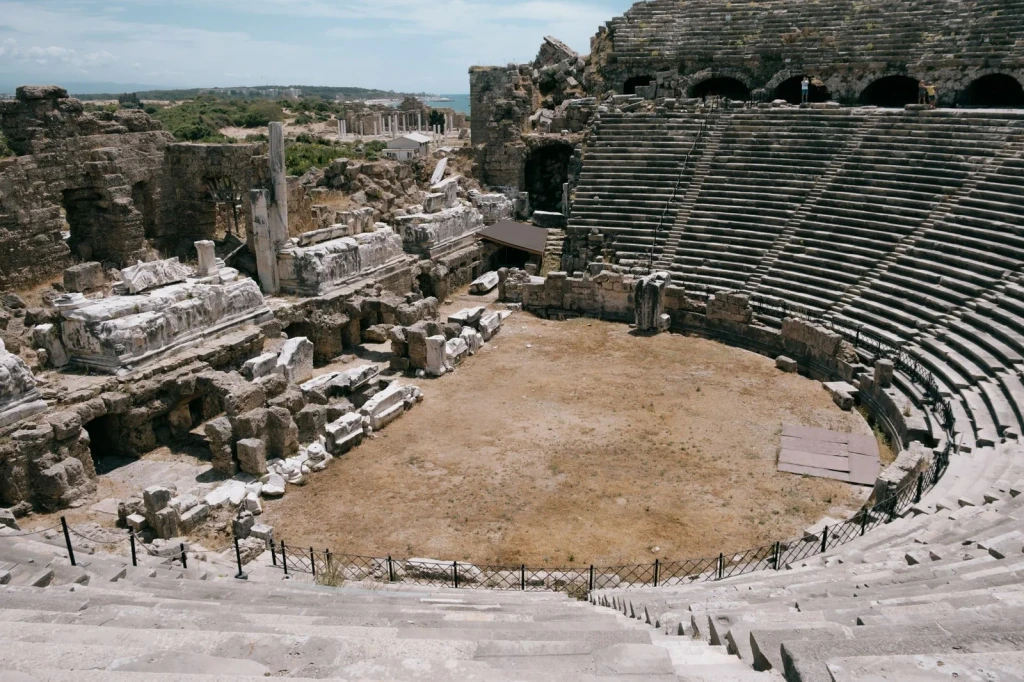 Amphitheater Remains, from Every Harbour Began as a Promise
