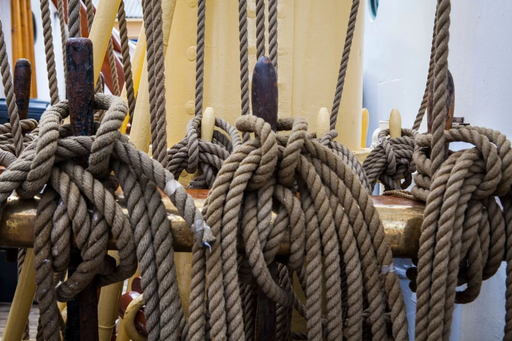 Nautical Craftsmanship, from Every Knot Is Applied Geometry