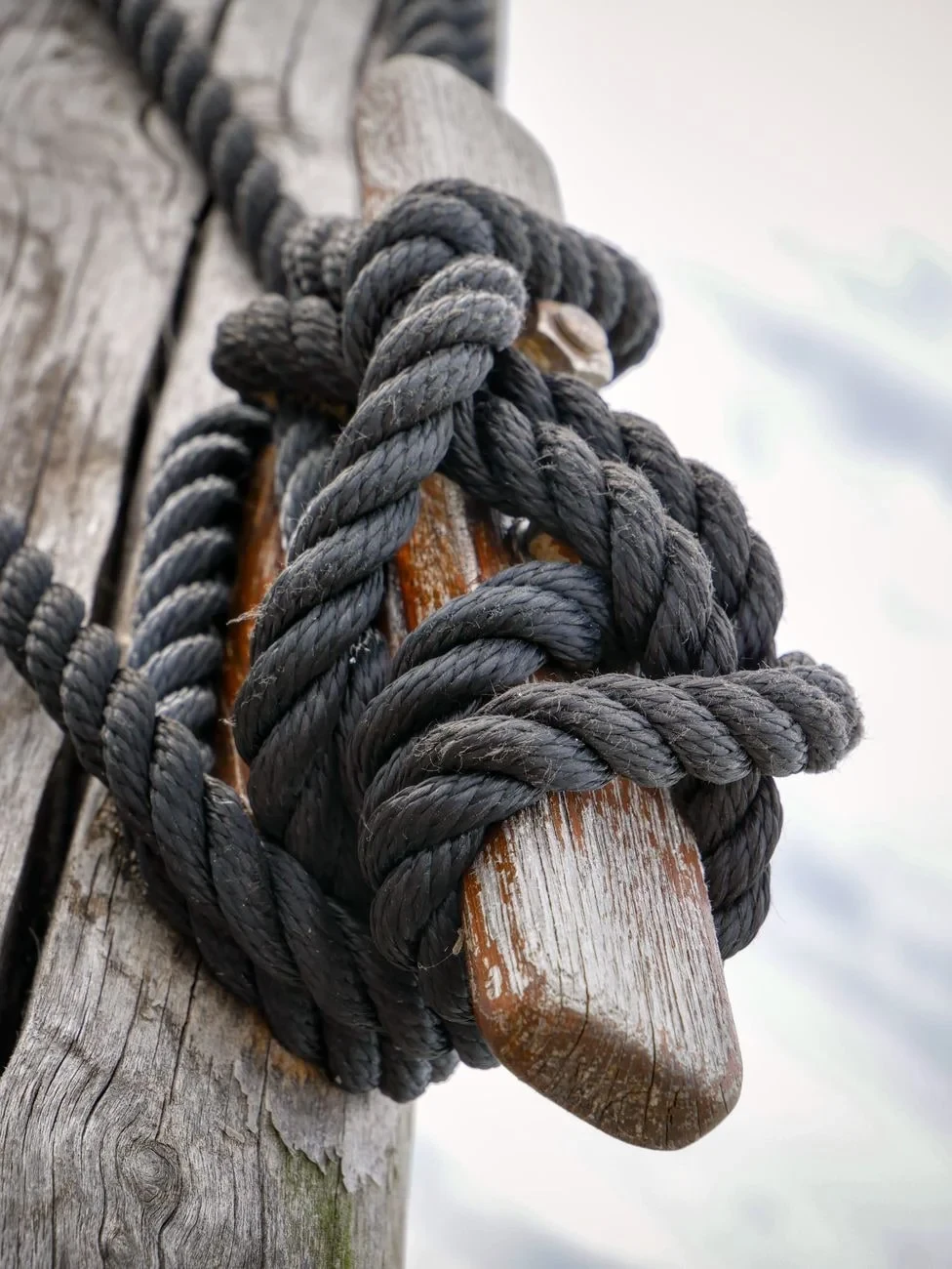 Rope and Cleat, from Every Knot Is Applied Geometry