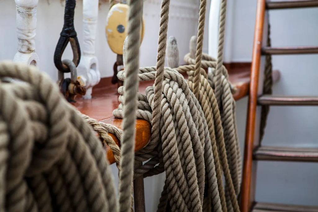 Deck Hardware, from Every Knot Is Applied Geometry