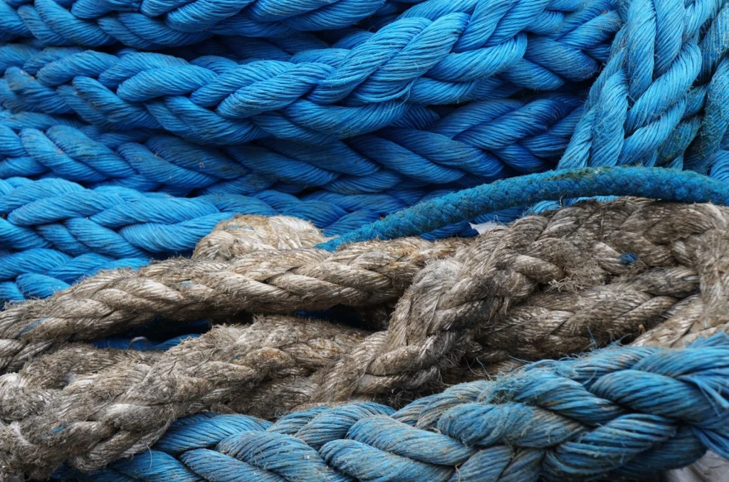 Blue and Rust, from Every Knot Is Applied Geometry