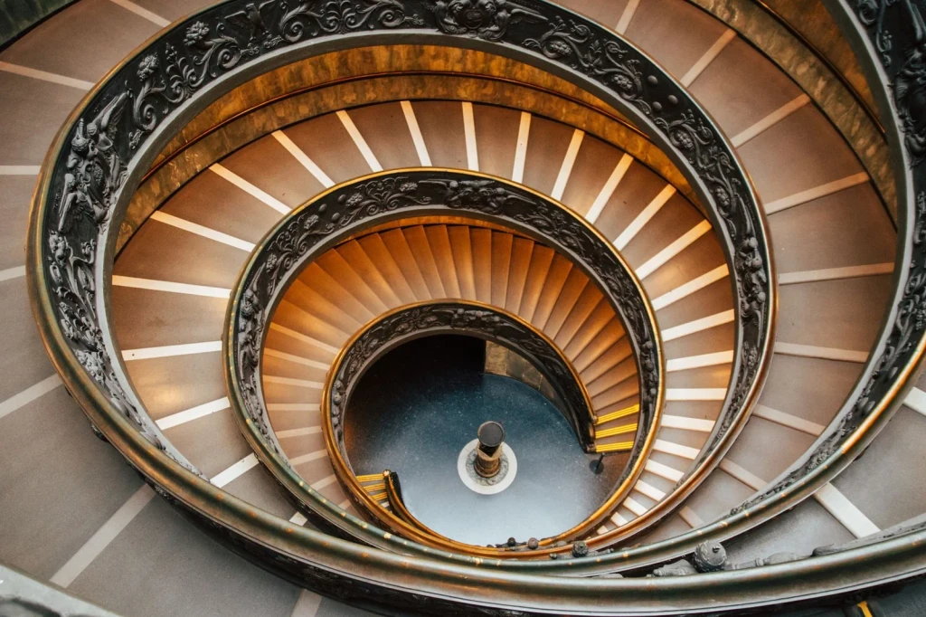 Iconic Spiral, from Every Staircase Is an Argument