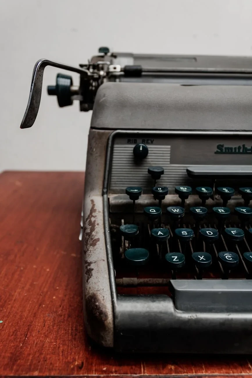 Wooden Desk Study, from Every Typewriter Shouted