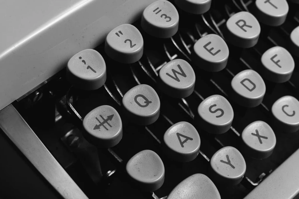 Classic Keys, from Every Typewriter Shouted
