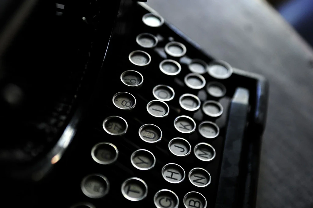 Black and White Keys, from Every Typewriter Shouted