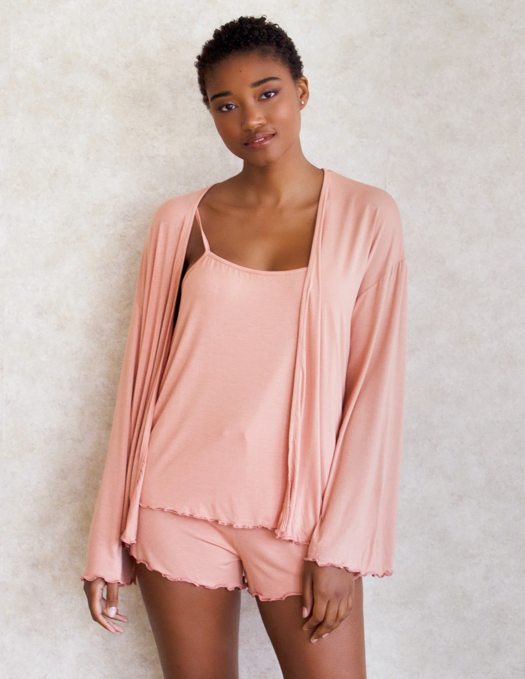 TANSY 3 PIECE SET- PEACH, from Fakemovement