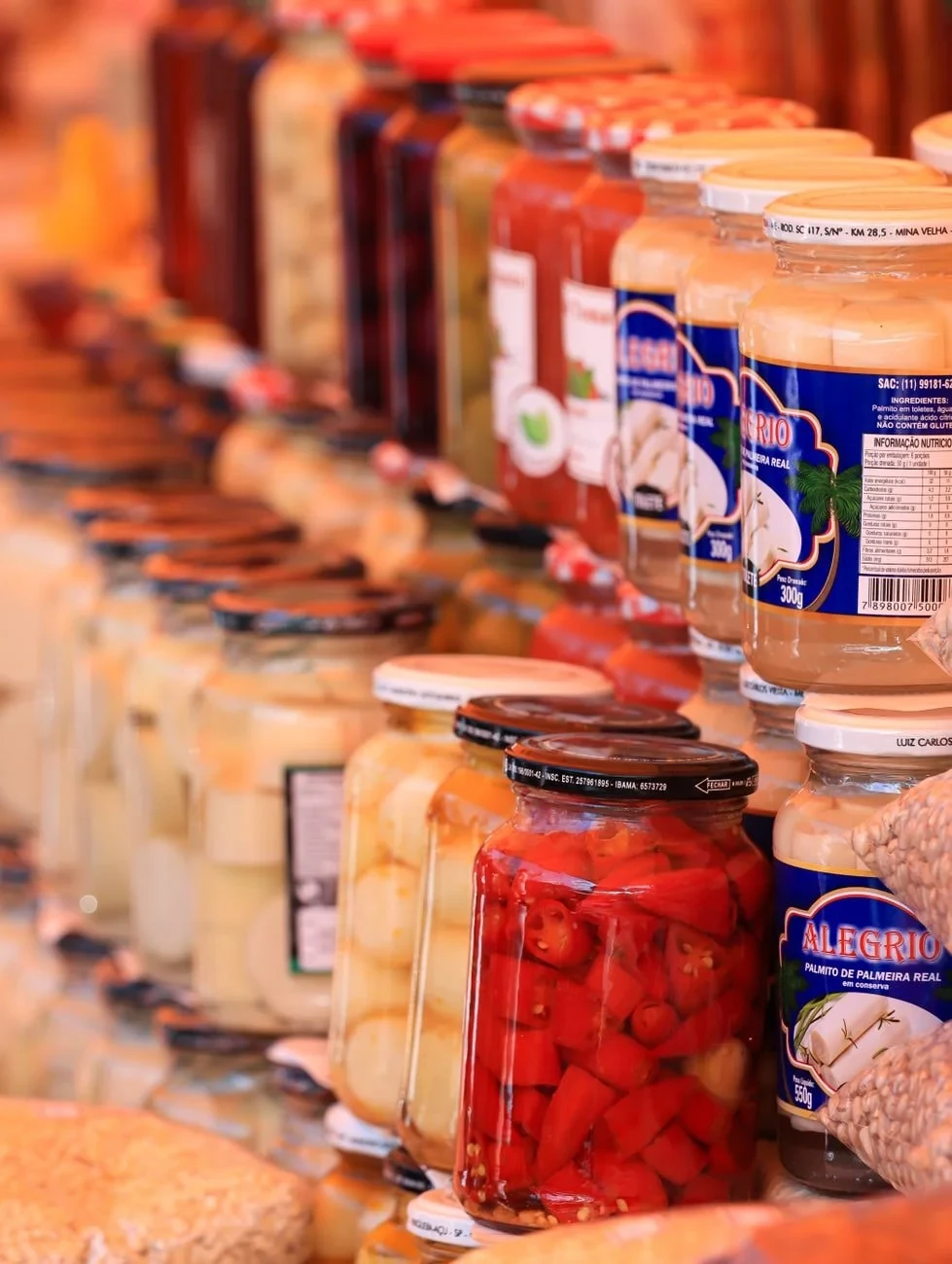 Market Display, from Fermentation Is Controlled Rot