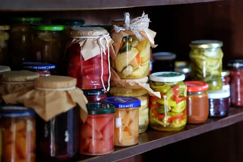 Pantry Shelf, from Fermentation Is Controlled Rot