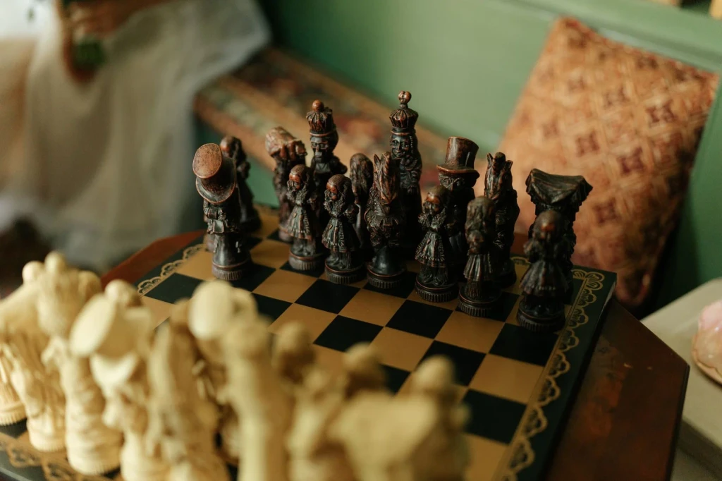 Vintage Set, from Fourteen Centuries on a Chessboard