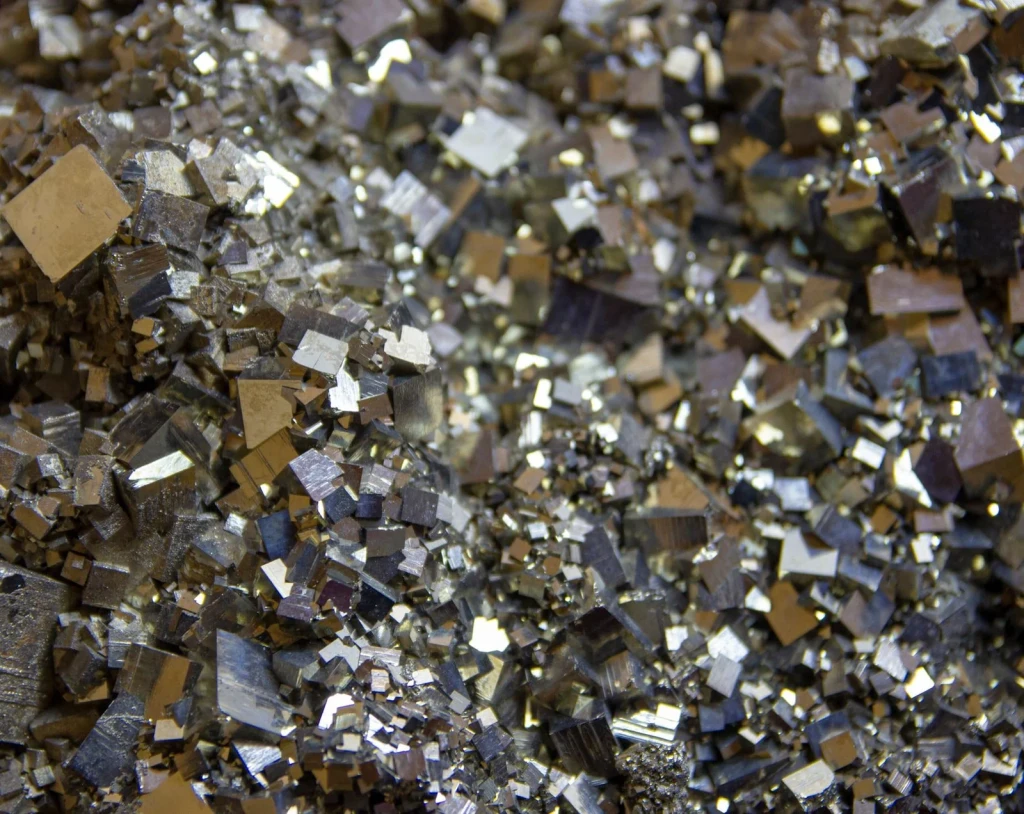 Pyrite Formations II, from Gold: The Metal That Refuses to Decay