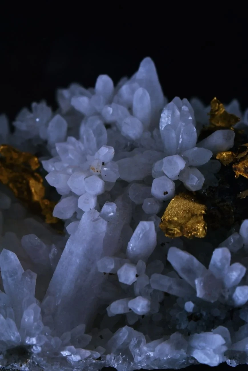 Gold in Quartz, from Gold: The Metal That Refuses to Decay