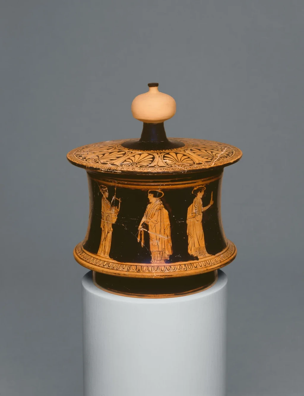 Pyxis (Container for Personal Objects), from Greece and Rome