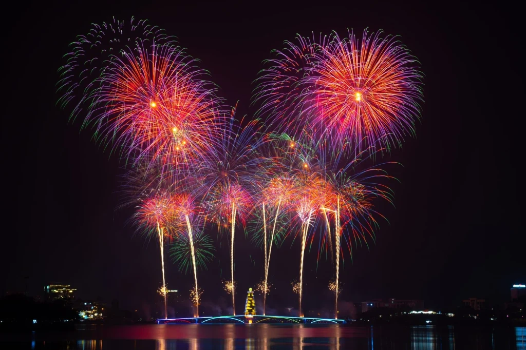 Fireworks Reflected, from Gunpowder Redrew Every Border