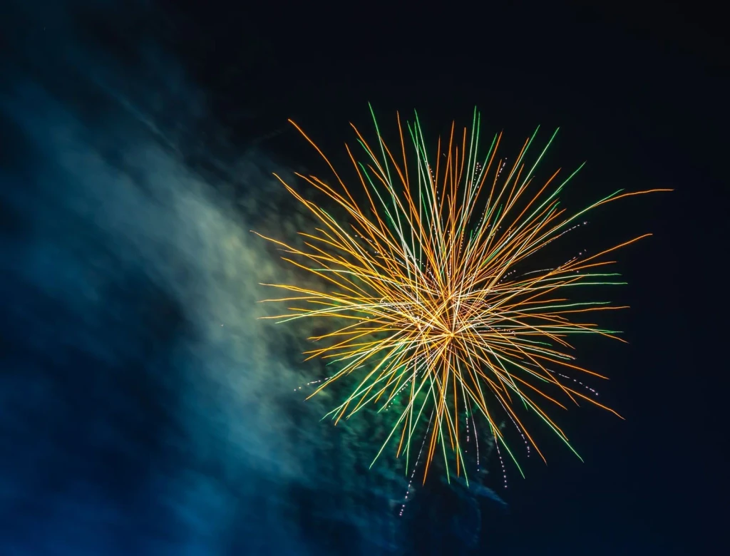 Colorful Explosion, from Gunpowder Redrew Every Border