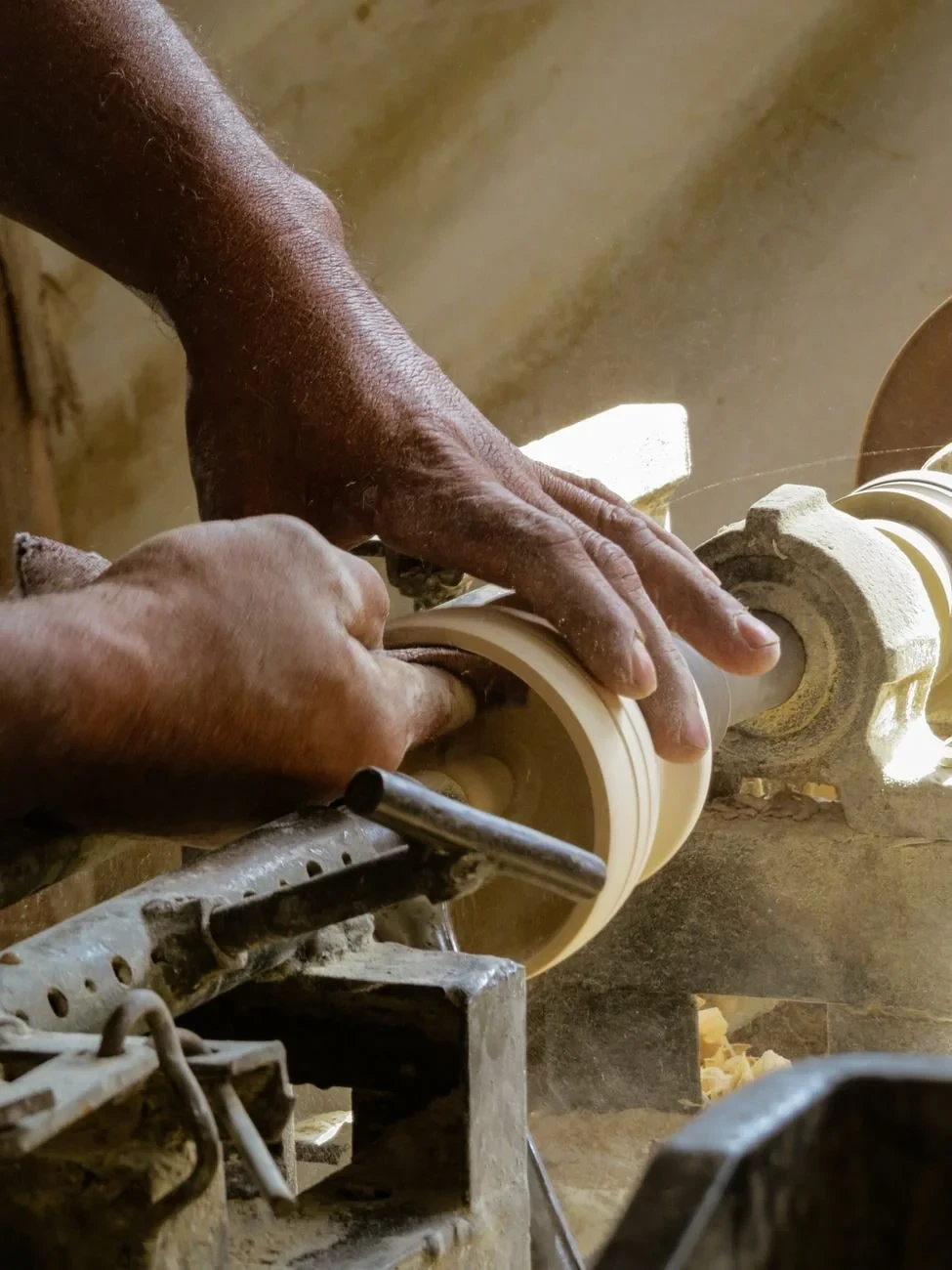 Lathe Work, from Hands and Craft