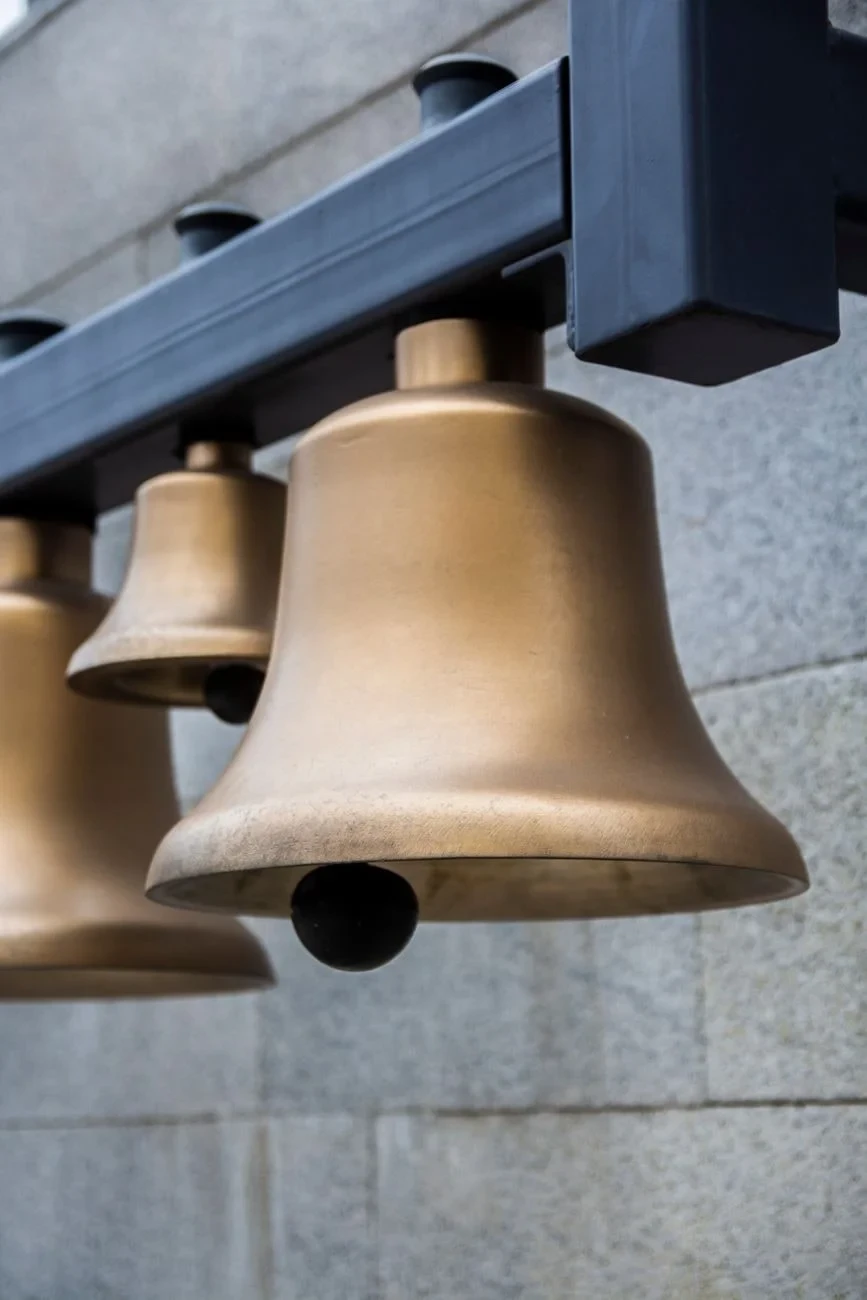 Decorative Bronze Bells, from How a Bell Becomes a Sound