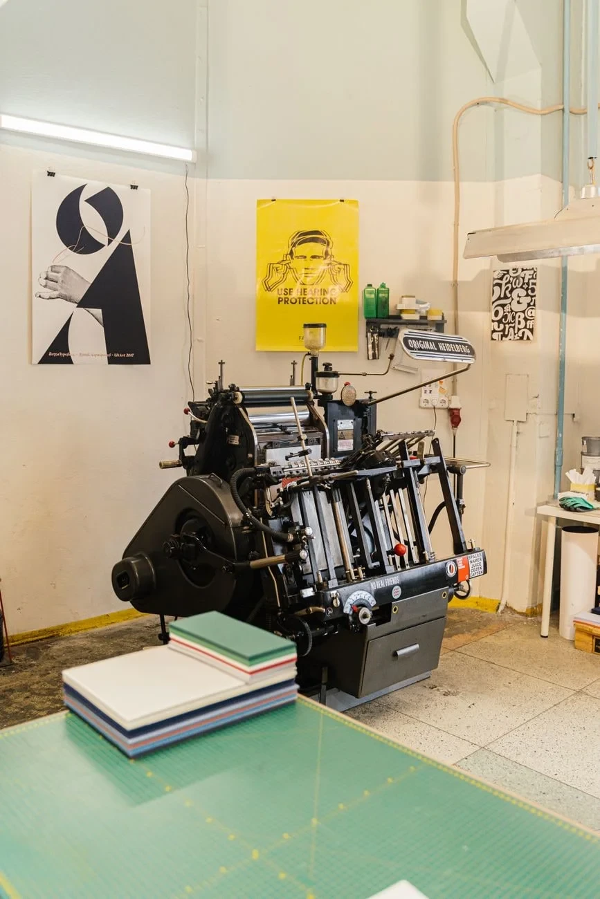 Studio Space, from How Printing Multiplied Ideas