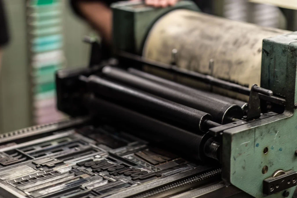 The Machine, from How Printing Multiplied Ideas