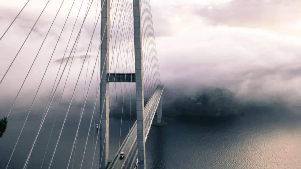 Bridge and Below, from How We Learned to Bridge the Gap