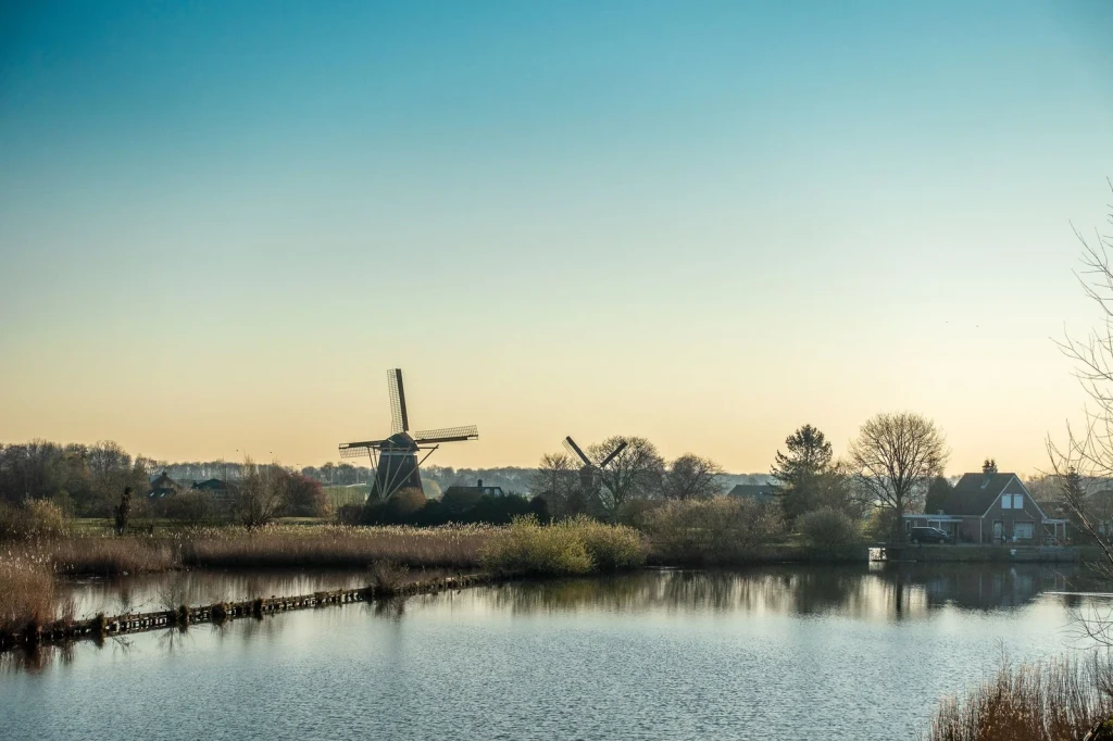 Windmill Landscape, from How Windmills Turned Air into Bread