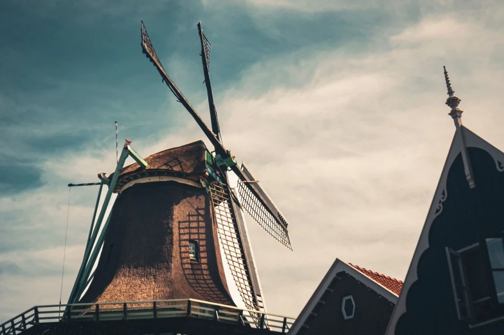 Windmill Against Sky, from How Windmills Turned Air into Bread