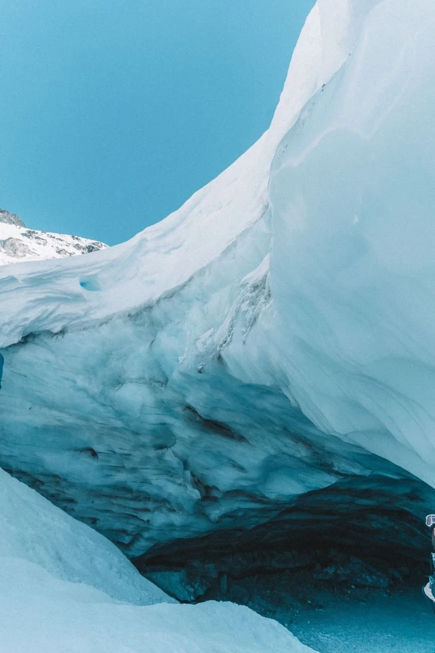 Glacier Cave, from Ice: The Solid That Shaped Continents