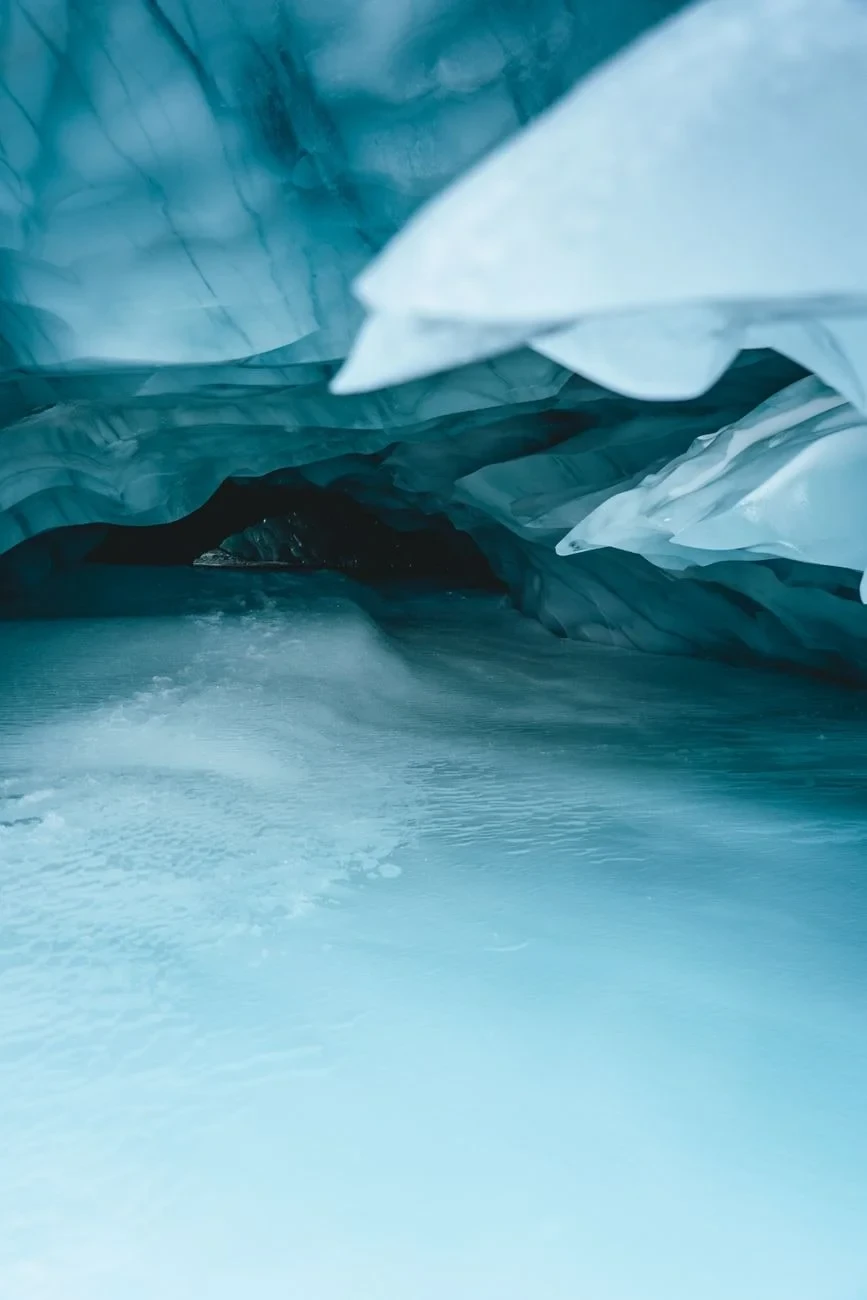 Frozen Cave, Zermatt, from Ice: The Solid That Shaped Continents