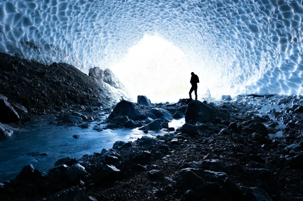 Blue Formations and Stone, from Ice: The Solid That Shaped Continents
