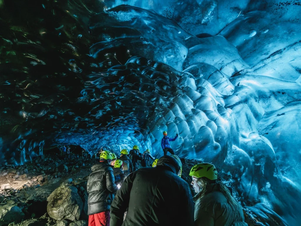 Explorers in Blue, from Ice: The Solid That Shaped Continents