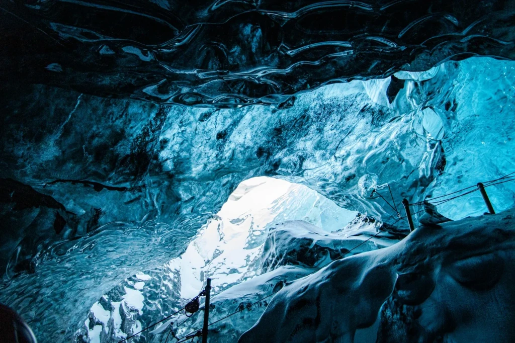 Blue Depths, from Ice: The Solid That Shaped Continents