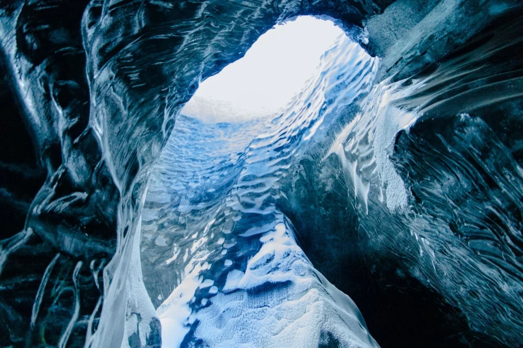 Blue Textures, from Ice: The Solid That Shaped Continents