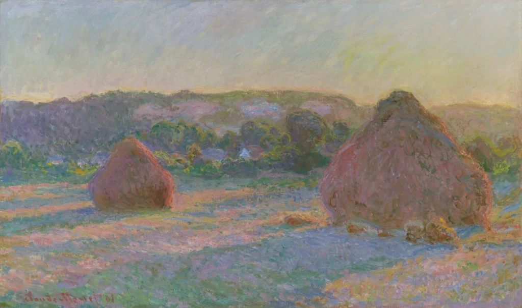 Stacks of Wheat (End of Summer), from Impressionism