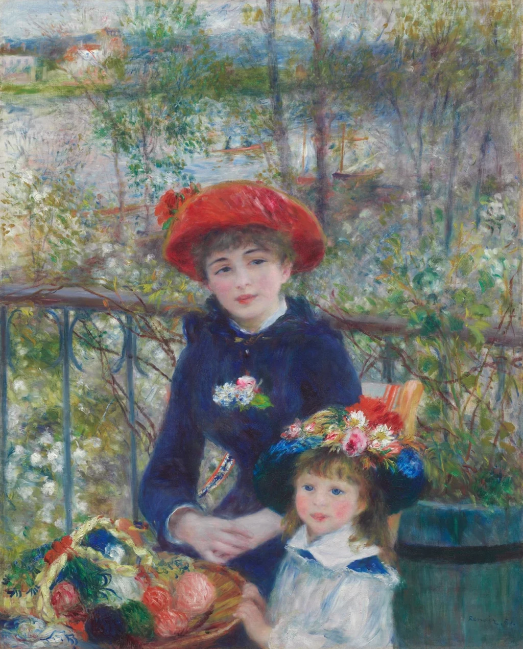 Two Sisters (On the Terrace), from Impressionism