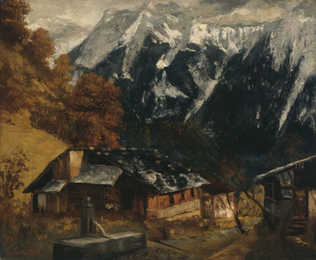 An Alpine Scene, from Who Invented the Landscape?