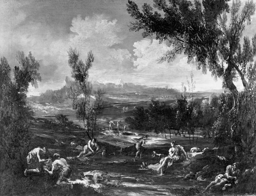 Arcadian Landscape with Figures, from Who Invented the Landscape?