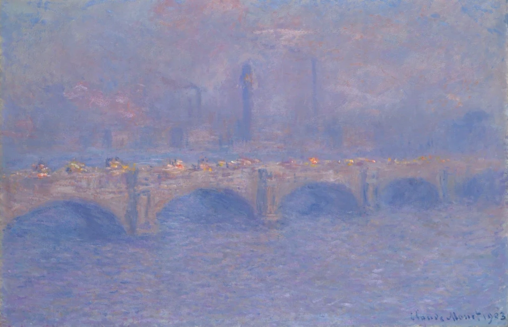 Waterloo Bridge, Sunlight Effect, from Landscape Painting