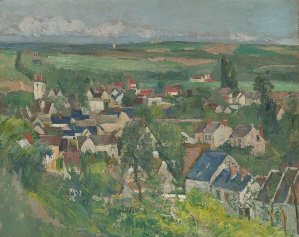 Auvers, Panoramic View, from Landscape Painting