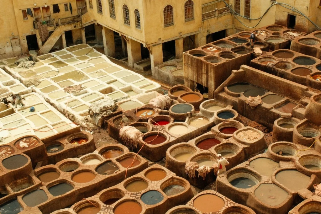 Aerial Tanneries, from Leather: A Skin Given a Second Life