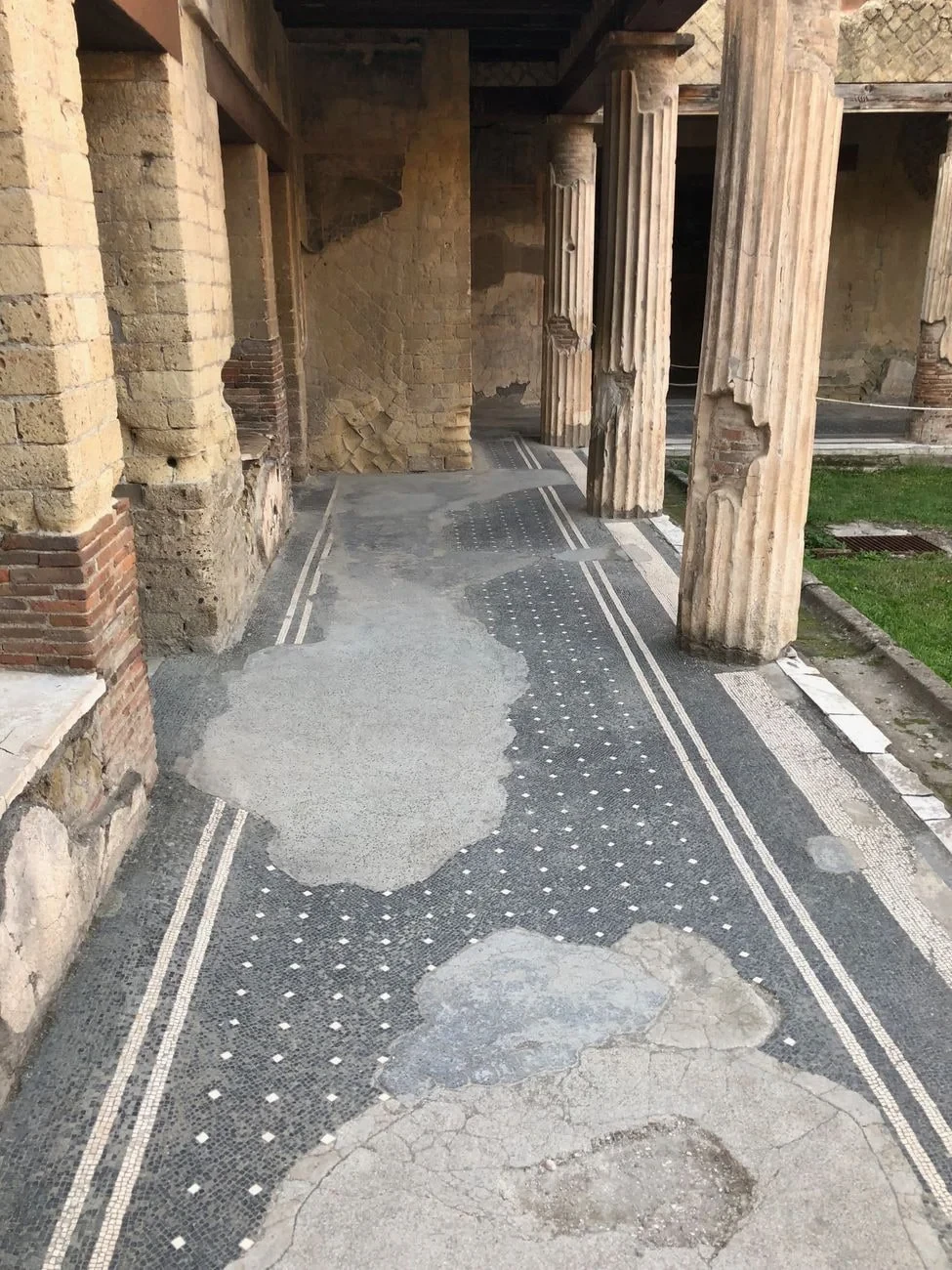 Columns and Stones, from Look Closer. Every Mosaic Is a Stone.