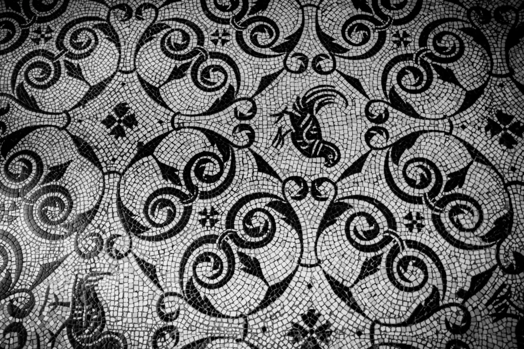 Geometric Permanence, from Look Closer. Every Mosaic Is a Stone.