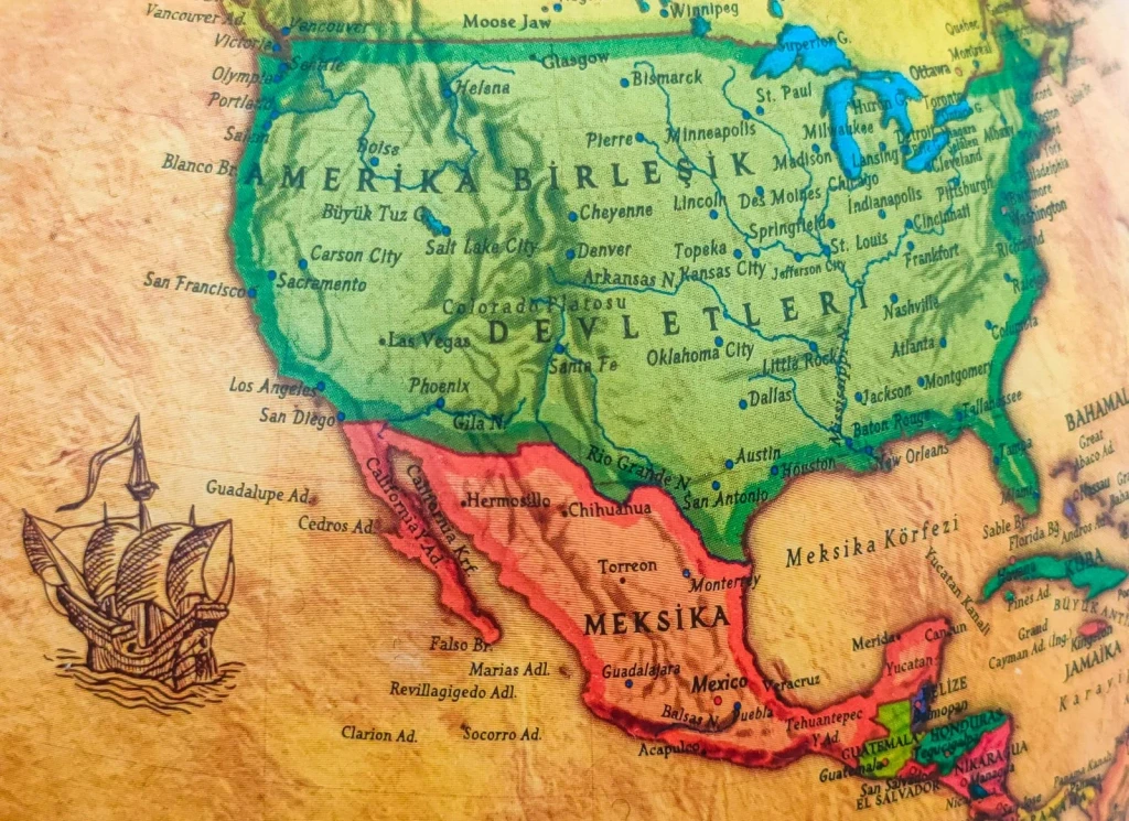 North America with Ships, from Maps: How We Drew What We Did Not Know