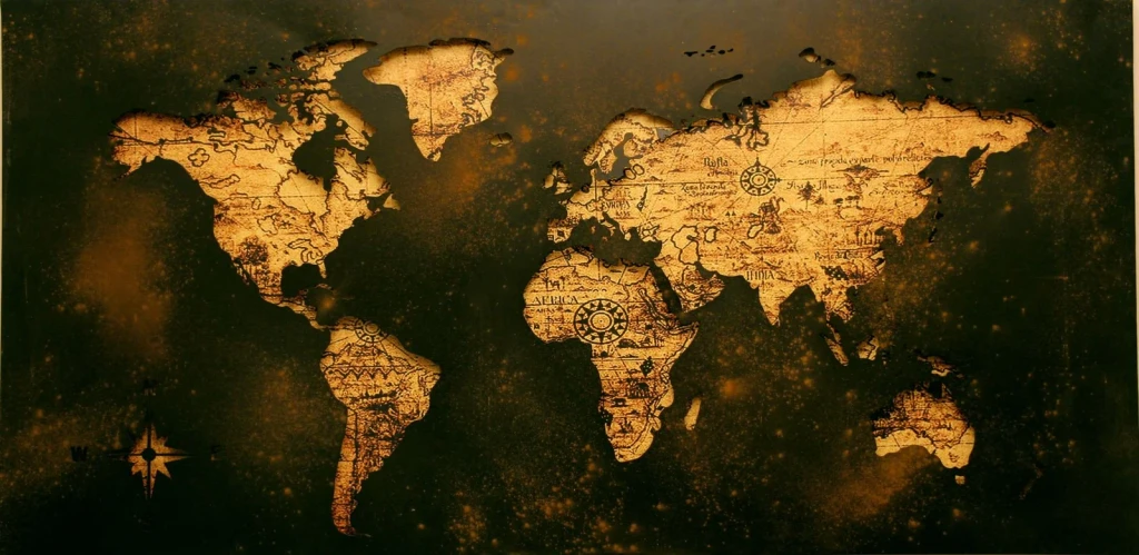 Global Geography, from Maps: How We Drew What We Did Not Know