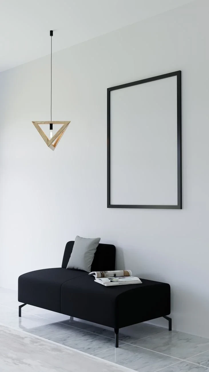 Living Room Study, from Minimalism Means Knowing What to Remove