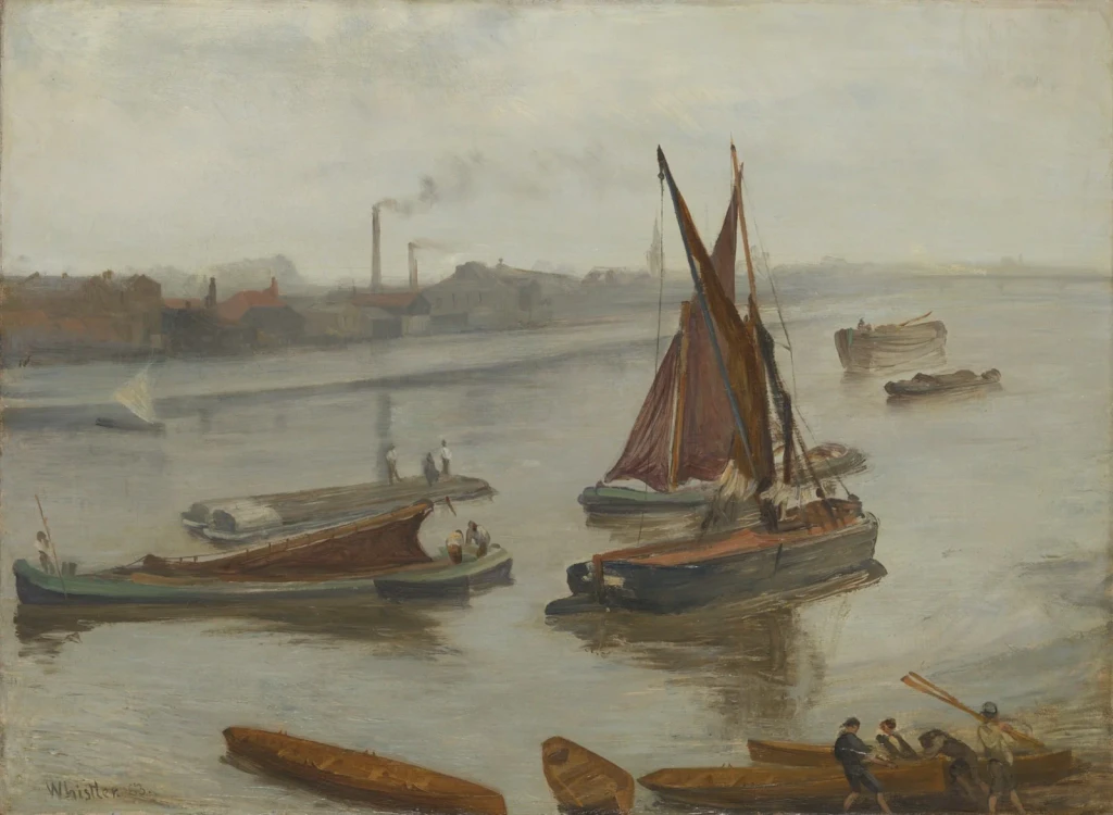 Grey and Silver: Old Battersea Reach, from Modern Art