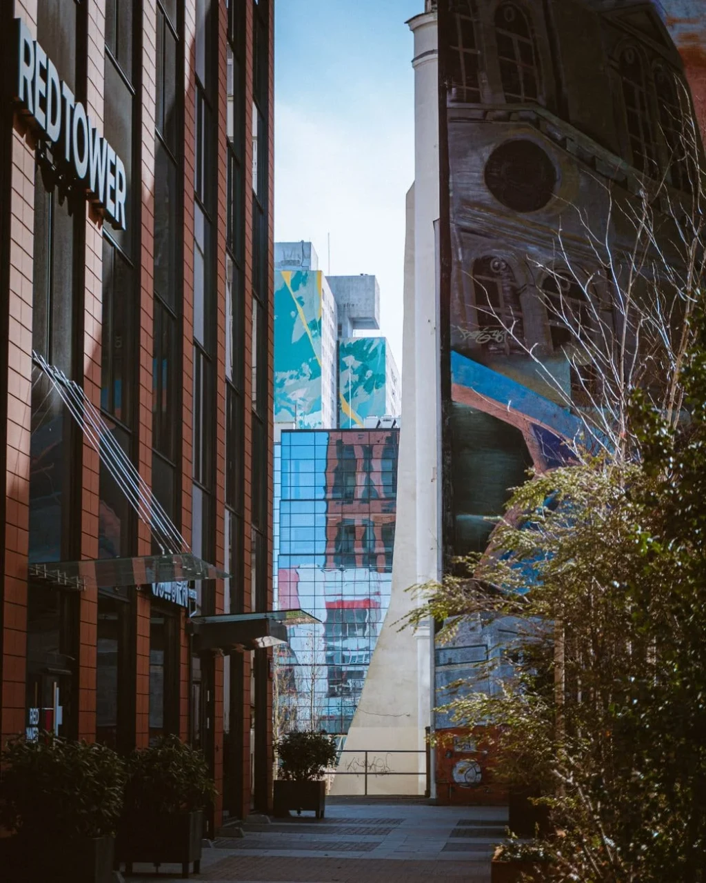 Narrow Passage, Wide Expression, from Murals: The Walls That Spoke to Everyone