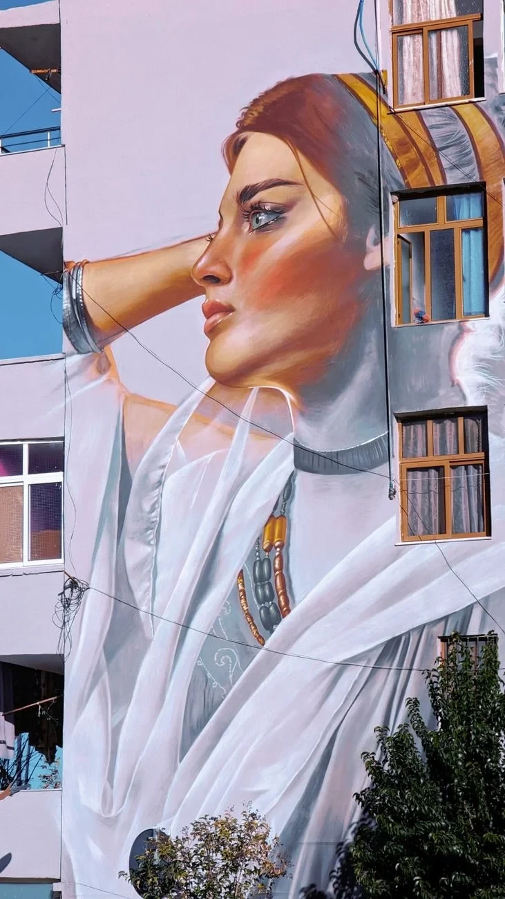 Portrait in Color, from Murals: The Walls That Spoke to Everyone