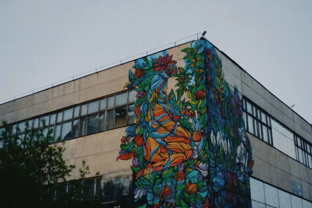 Industrial Canvas, from Murals: The Walls That Spoke to Everyone