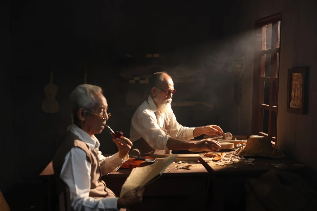 Traditional Workshop, from Musical Instruments: How We Shaped Sound