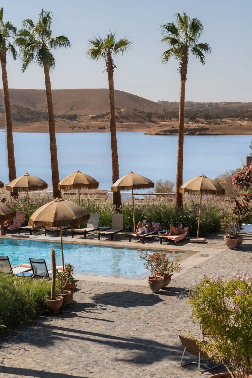 Poolside Refuge, from Oases: The Green Rooms in the Desert