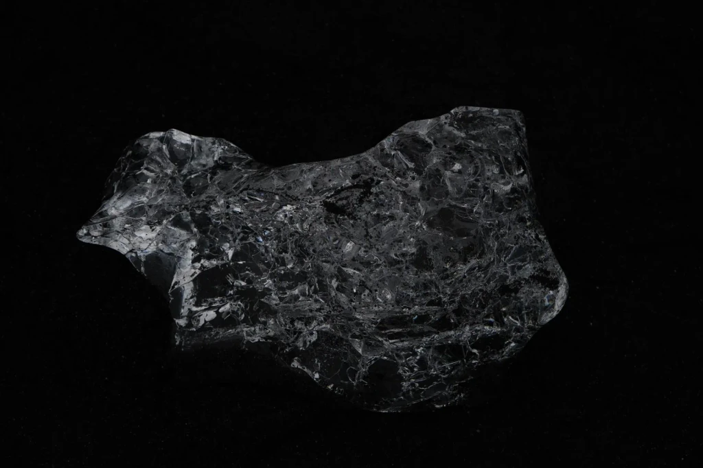 Mineral Gleam, from Obsidian Cut Before Metal Existed